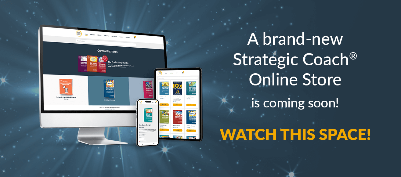 Promotion for a new eCommerce Site for Strategic Coach