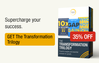 Supercharge your success. GET The Transformation Trilogy.